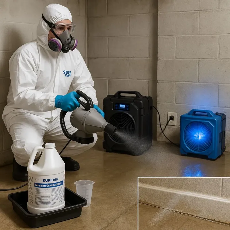 Sanitization and Odor Removal process in Auburn, ME
