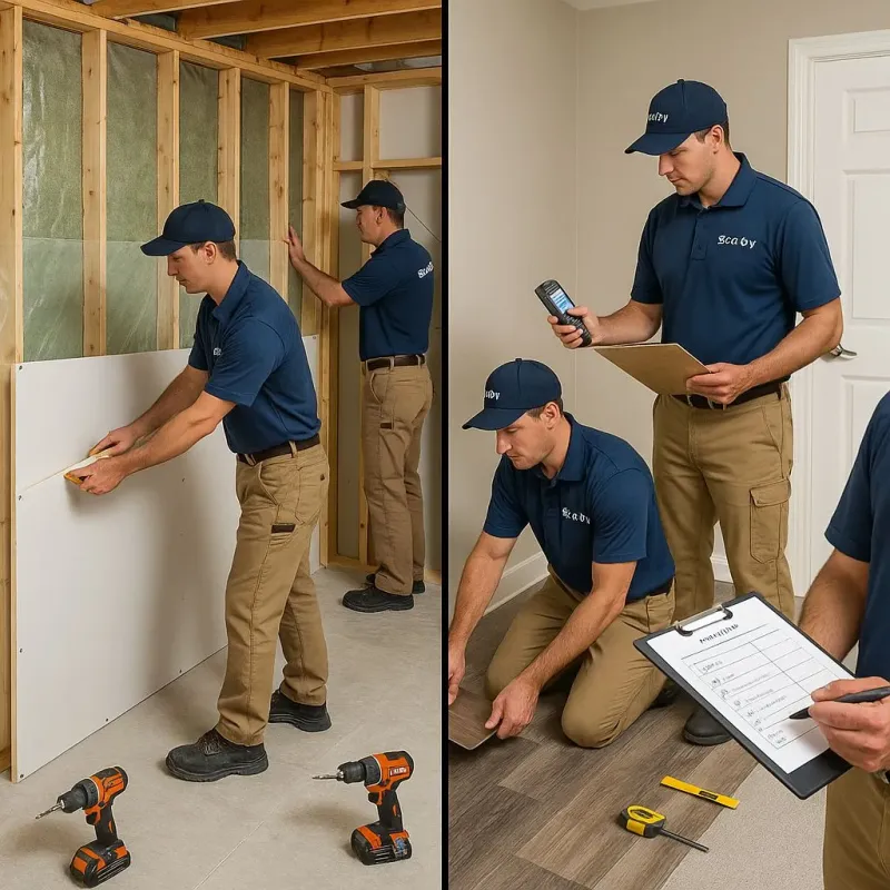 Repairs and Reconstruction process in Auburn, ME
