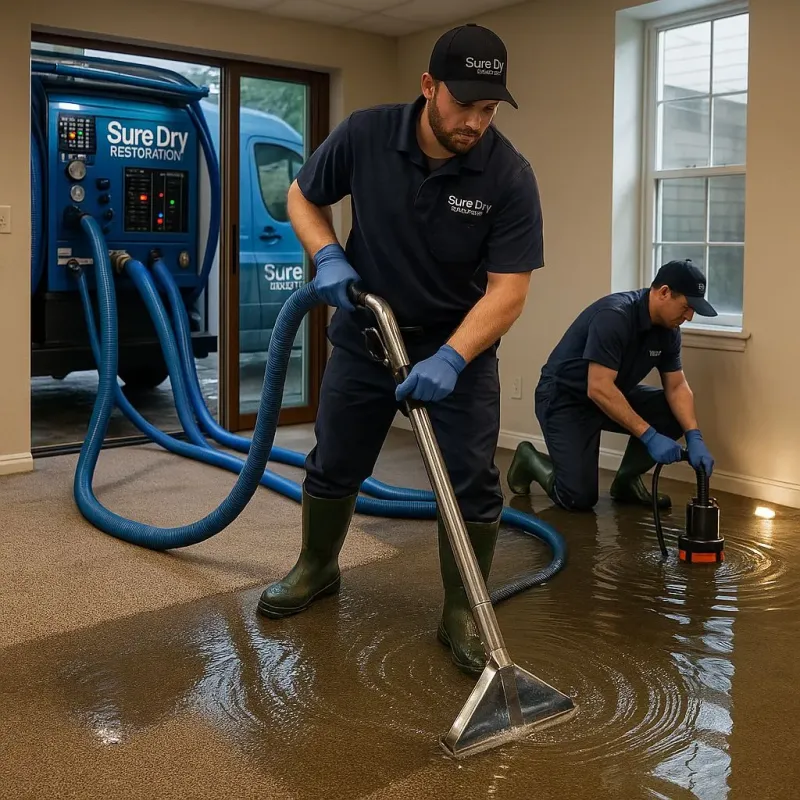 Water Extraction and Removal process in Auburn, ME
